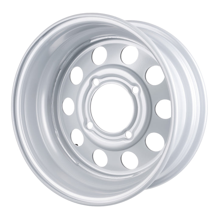 Whites ATV/UTV Steel Rim 14x6 Can-Am Front 4/137 +13 - Silver