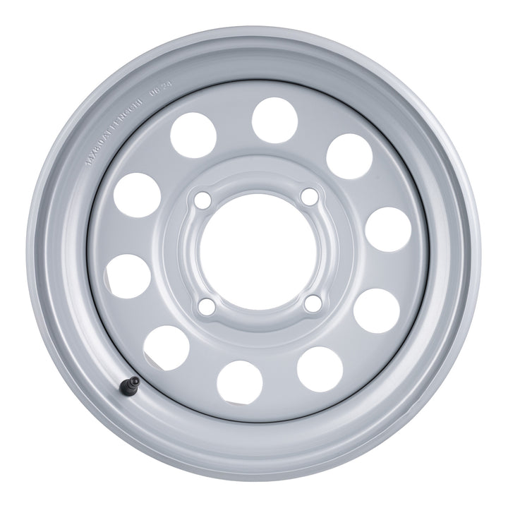 Whites ATV/UTV Steel Rim 14x8 Can-Am Rear 4/137 +32.7 - Silver
