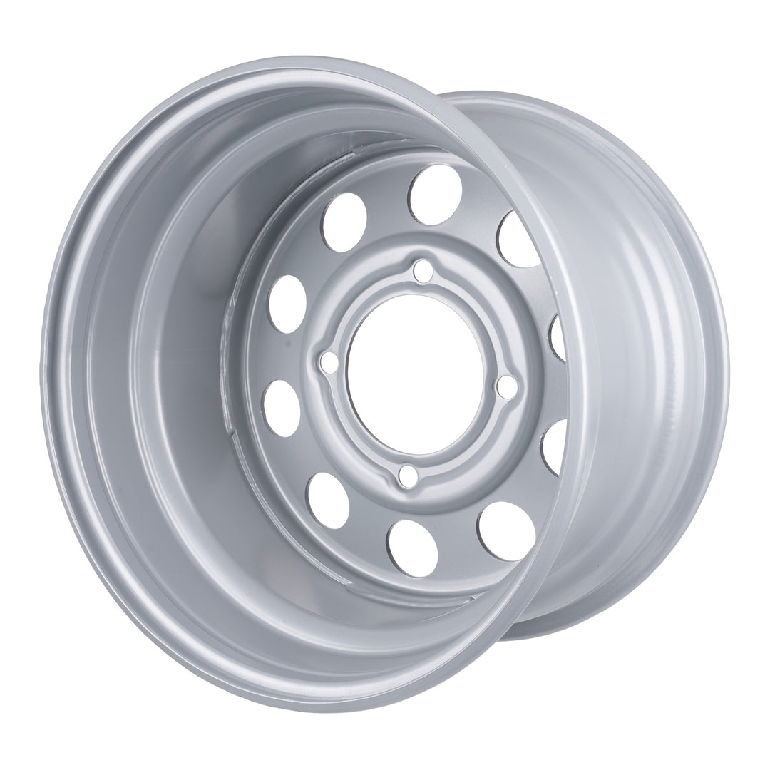 Whites ATV/UTV Steel Rim 14x8 Can-Am Rear 4/137 +32.7 - Silver