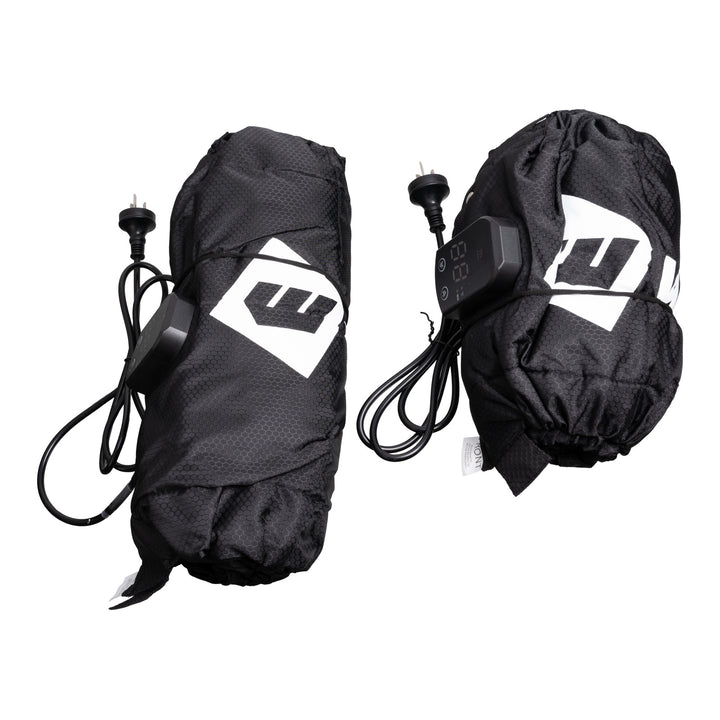 WMP Tyre Warmer C7 Digital 30-90°C 120/200+ Pair - Black