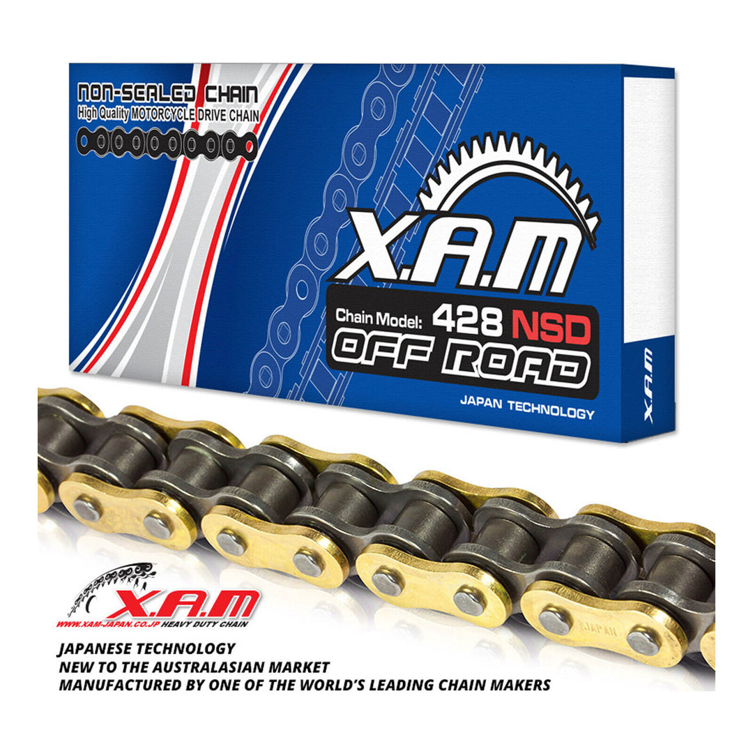 XAM Sprocket Kit KTM 85 SX '05-'11 B Wheel NSDGold/Black Zero Black 14/49
