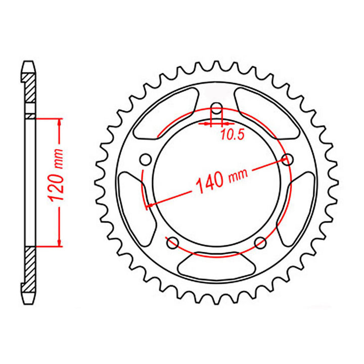 XAM Sprocket Kit Suzuki DL650 V-Strom 2020 - 525AX 15/47