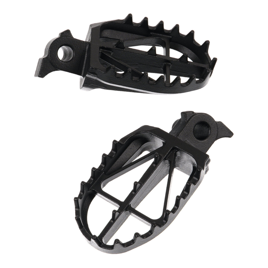 Zeta Wide Chromoly Ultra-Wide Foot Pegs - Yamaha YZ125 / YZ250 ('99-) / YZ250F /