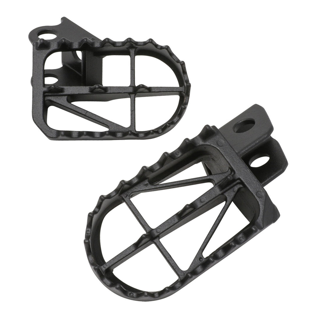 Zeta Wide Chromoly Ultra-Wide Foot Pegs - Honda CRF250R / CRF450R ('02-) / CRF15