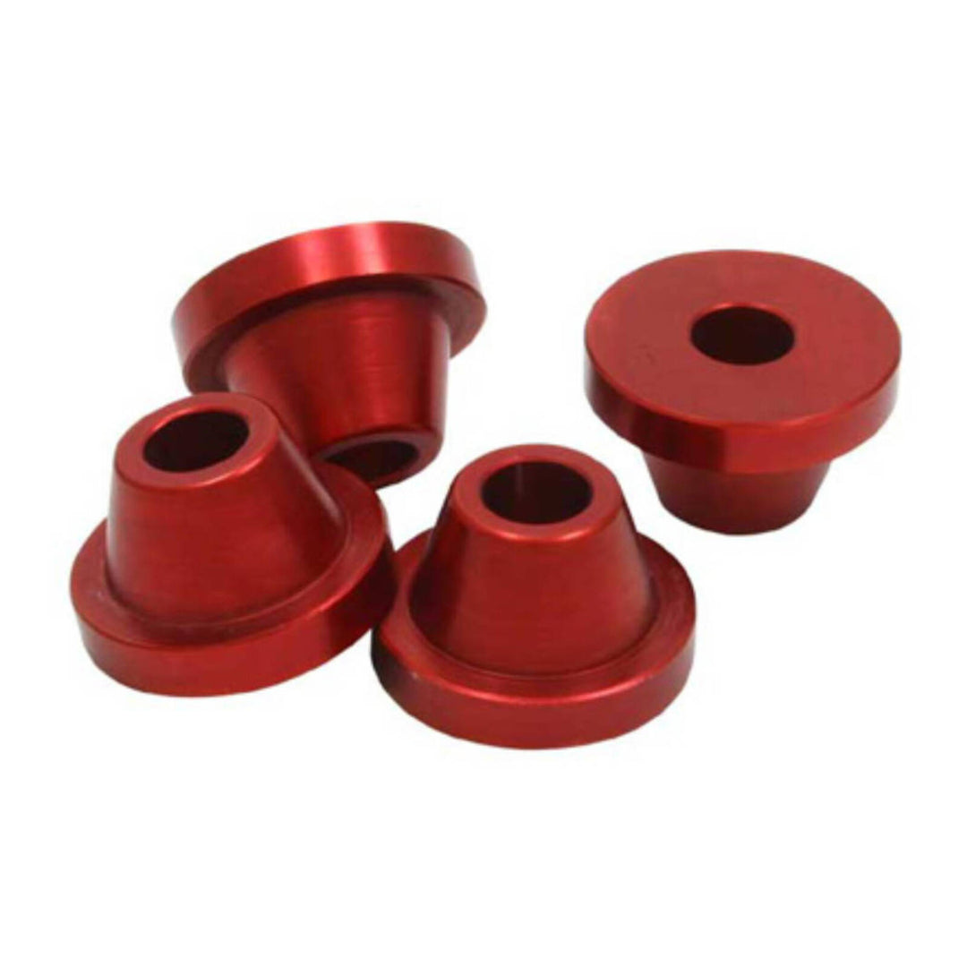 Zeta Rubber Killer (4 Pack) - Red - Honda CR / CRF