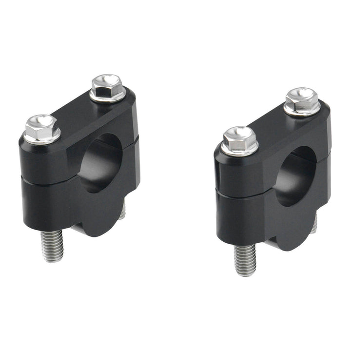 Zeta Handlebar Rise Kit 19mm Height - 22.2mm Bar - Black