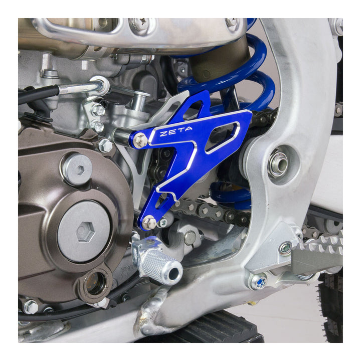 Zeta Drive Cover- Honda CRF250R '04-'09, CR250R '02-, Yamaha YZ125 '06- - Blue