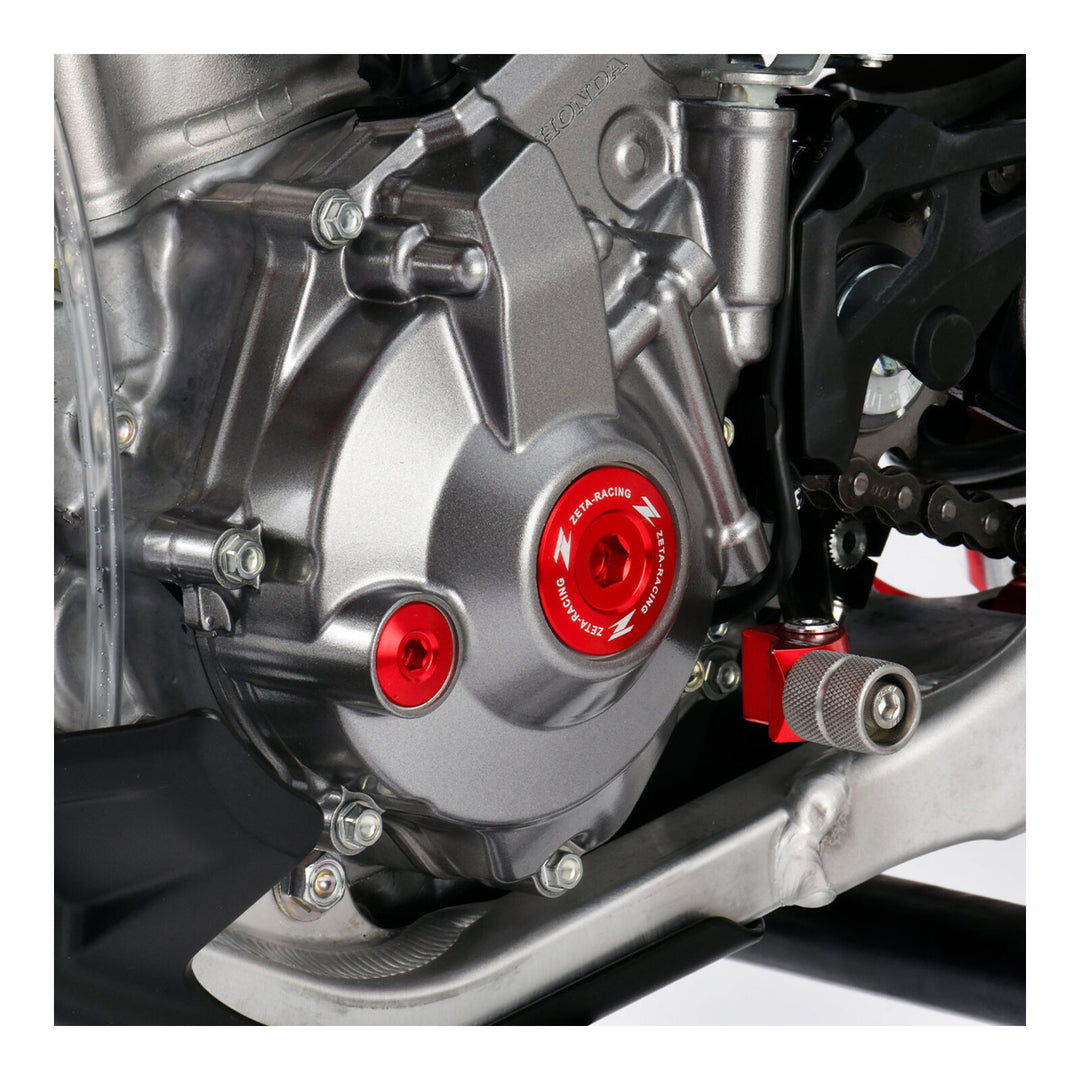 Zeta Engine Plug Kit- Honda CRF250R '10-'17, CRF450R/X, CRF150R - Red