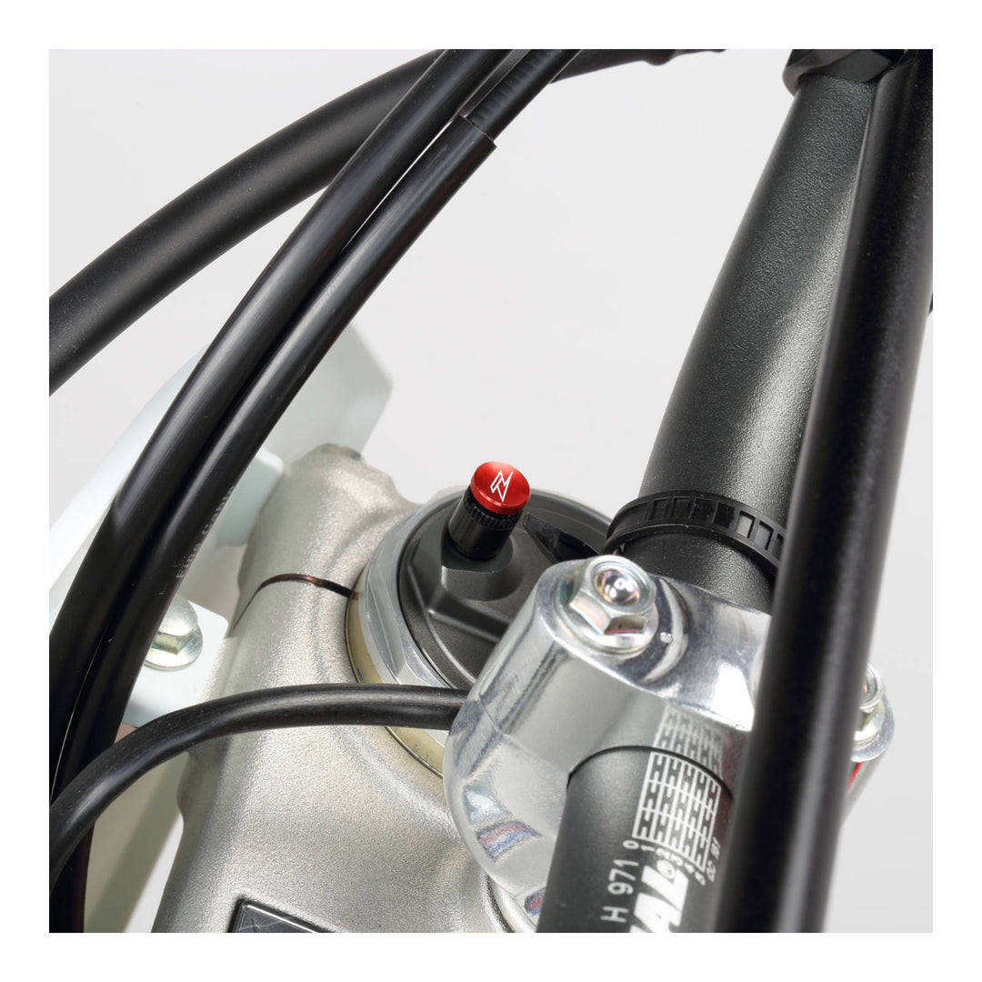 Zeta Fork Top Bleeder S-Type - Showa / KYB (2 Piece) - Red