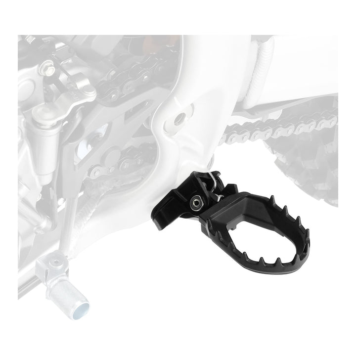 Zeta Max Foot Pegs - Honda CRF250R - Black