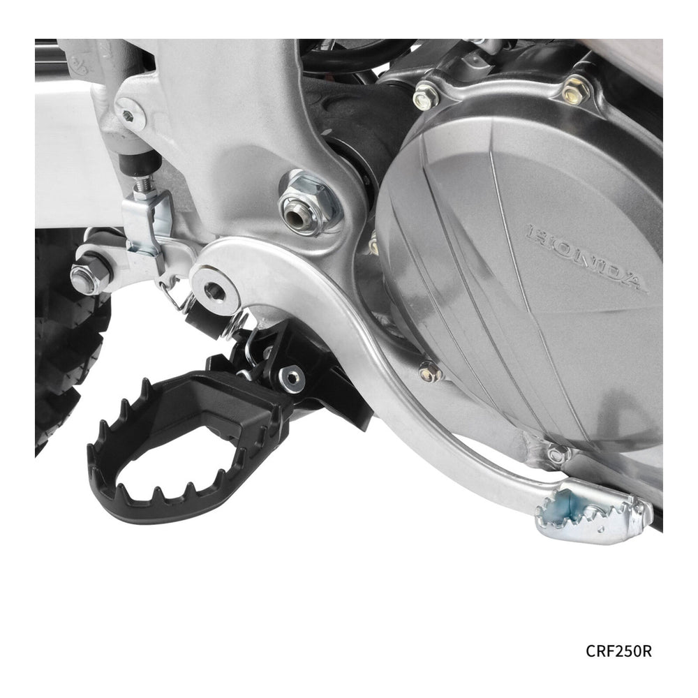 Zeta Max Foot Pegs - Honda CRF250R - Black