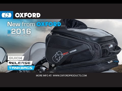 Oxford Tank Bag Quick-Release Q30R - Black